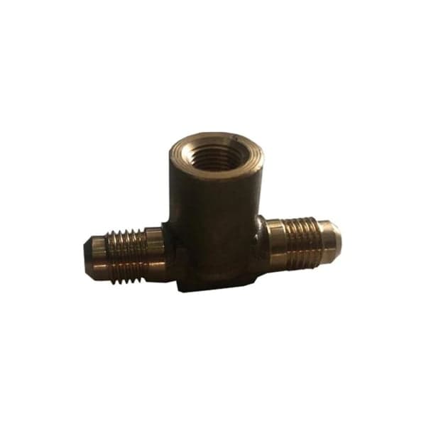 1/4 X 1/4 Npt Manometre Prinç Te Dişi ( Kalın Diş ) - T6-4 - Igloo