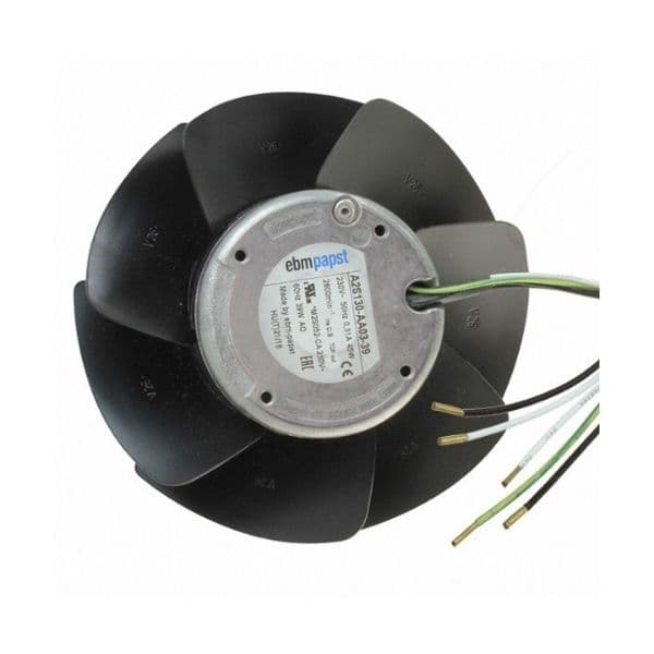 130 MM Emici Aksiyel Fan A2S130AA0339 220V ( Tel Kafessiz / Yüksek Devir )