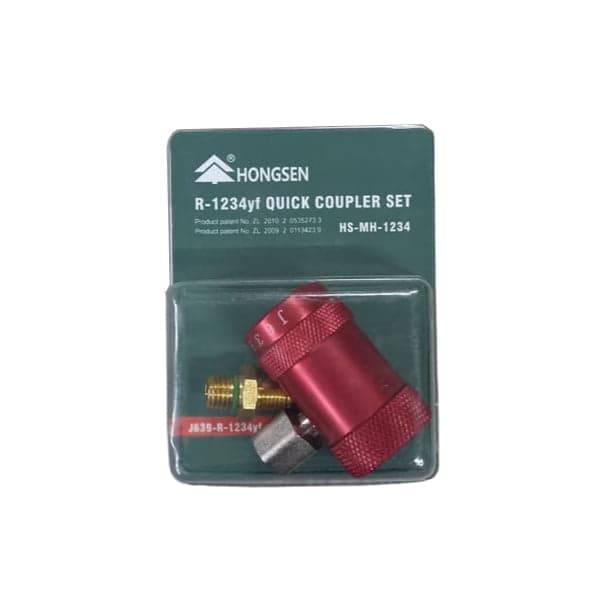 Araç Gaz Şarj Vanası Jak HS-MH 1234yf Yüksek Basınç Kırmızı 1207 Lock Type